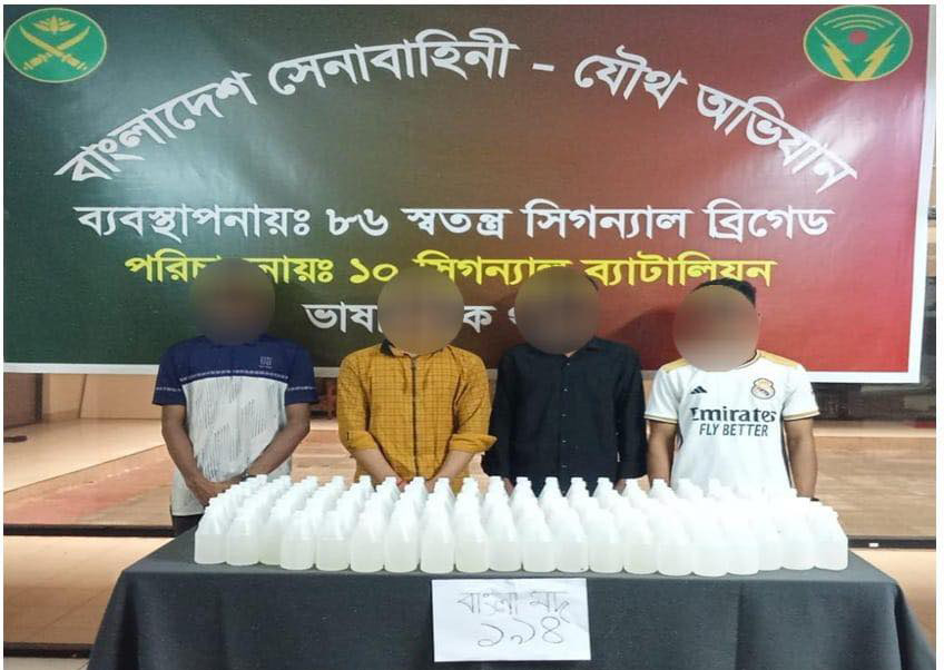 যৌথবাহিনী অভিযানে সারাদেশে আটক ৩৮৪