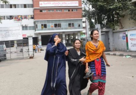 হামে মারা যাওয়া শিশুর মরদেহের ছবি ভাইরাল