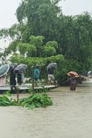 বিপৎসীমার ওপরে ৭ নদীর পানি, বন্যার শঙ্কা