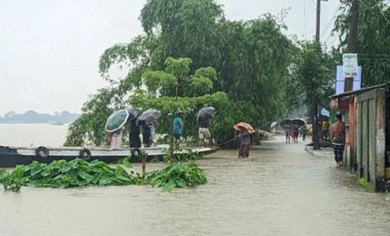 বিপৎসীমার ওপরে ৭ নদীর পানি, বন্যার শঙ্কা